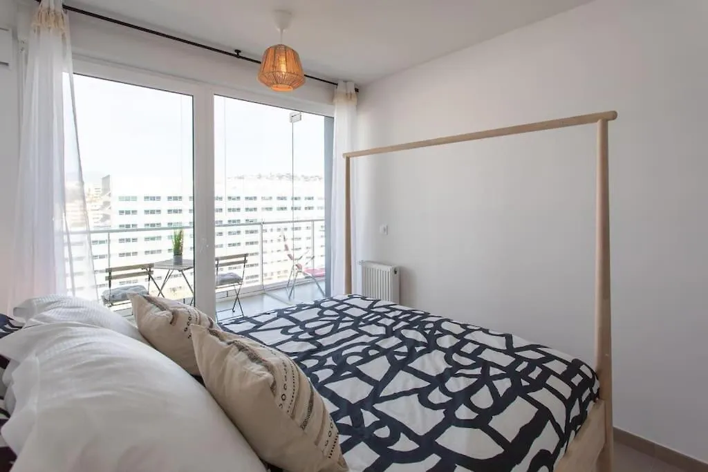 L17 Arenas Suite 3 Balconies/Parking, 5Mins To The Sea Nice France